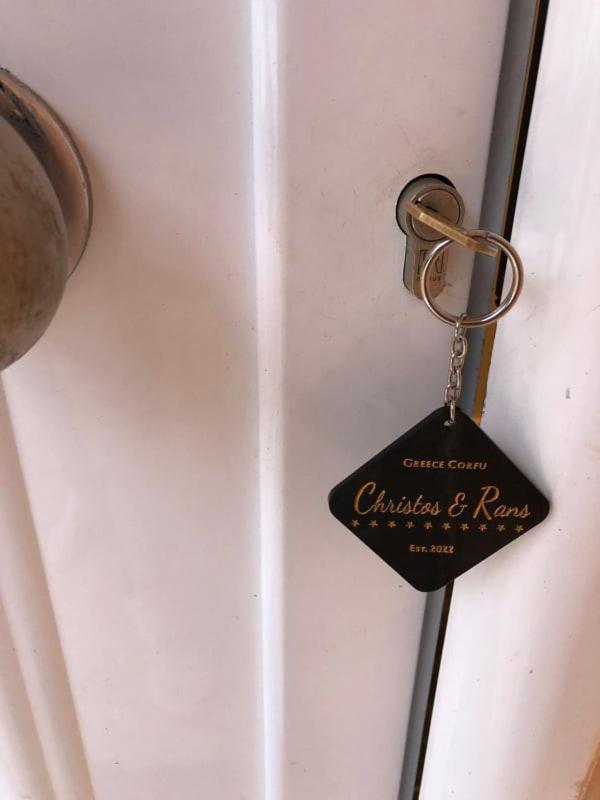 Luxury Apartments Christos 古维亚 外观 照片