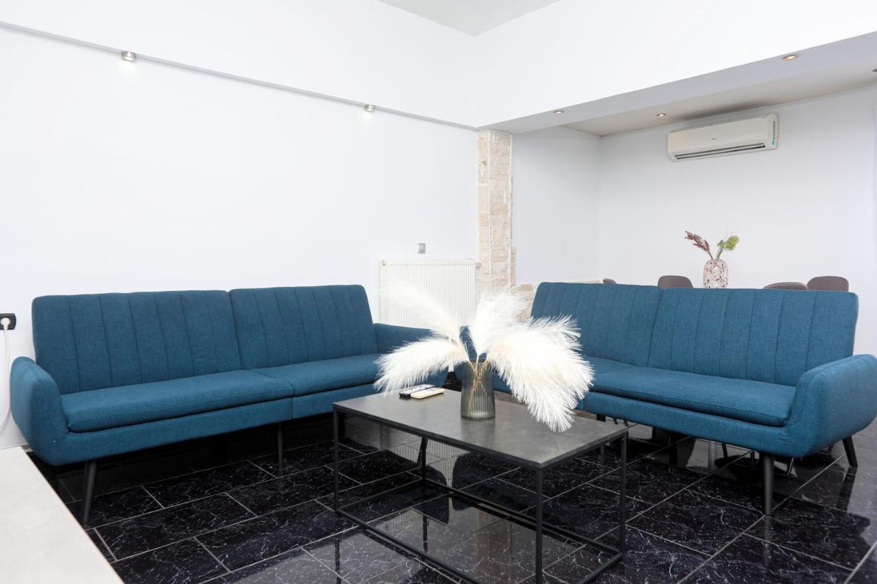 Luxury Apartments Christos 古维亚 外观 照片